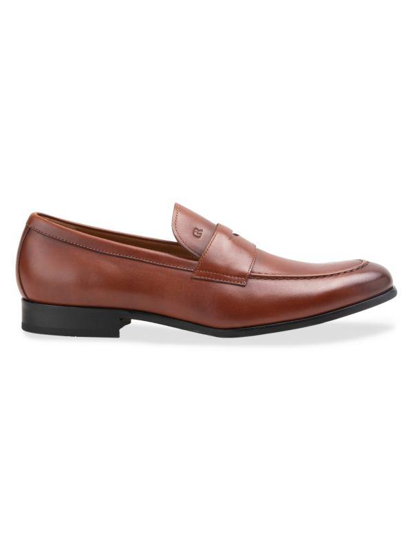 Gordon Rush Avery Leather Penny Loafers