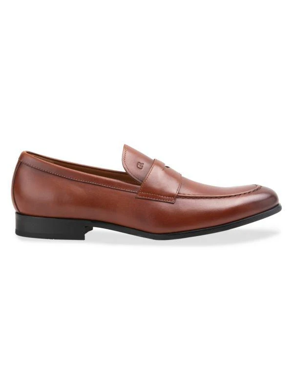 Gordon Rush Avery Leather Penny Loafers 1