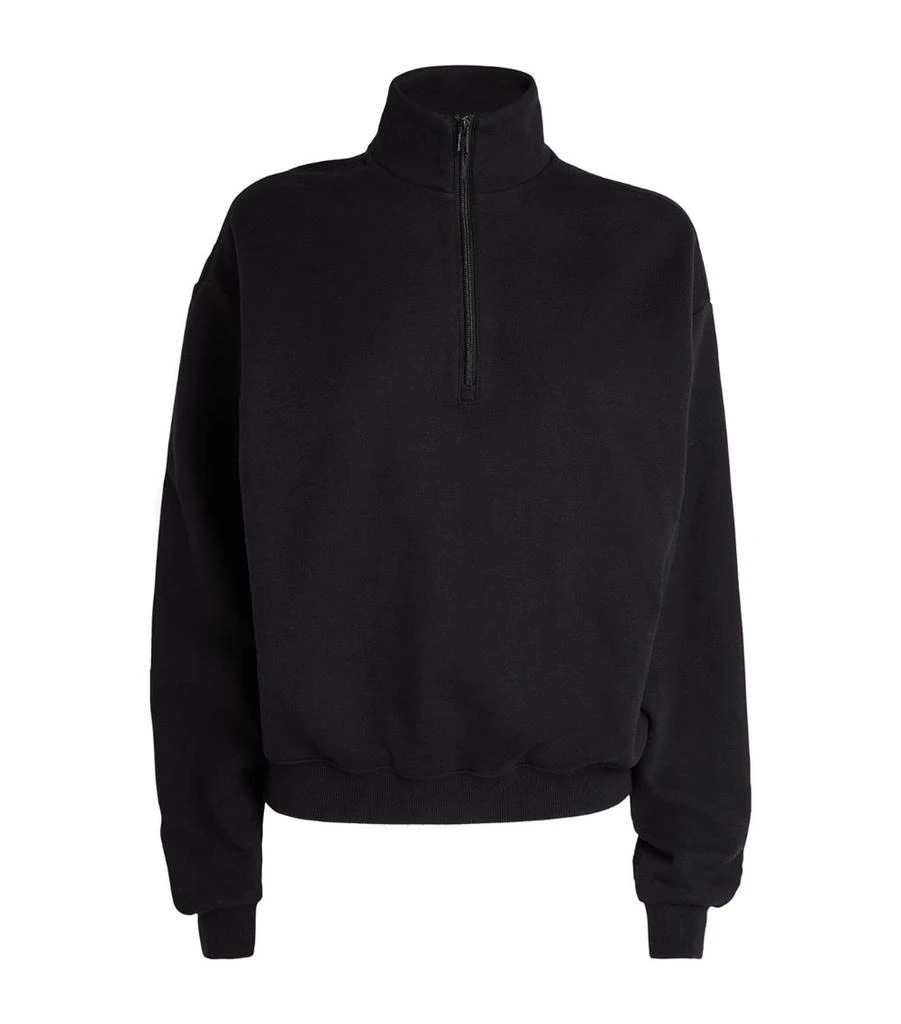 Skims Fleece Quarter-Zip Sweatshirt 1