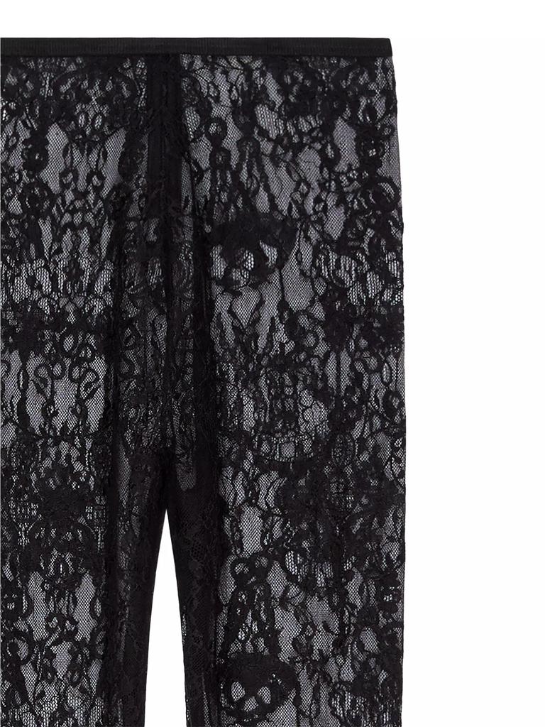 パンツ GIVENCHY LEGGINGS IN LACE CHANDELIER Givenchy Leggings in Chandelier Lace BLACK Small - Pants