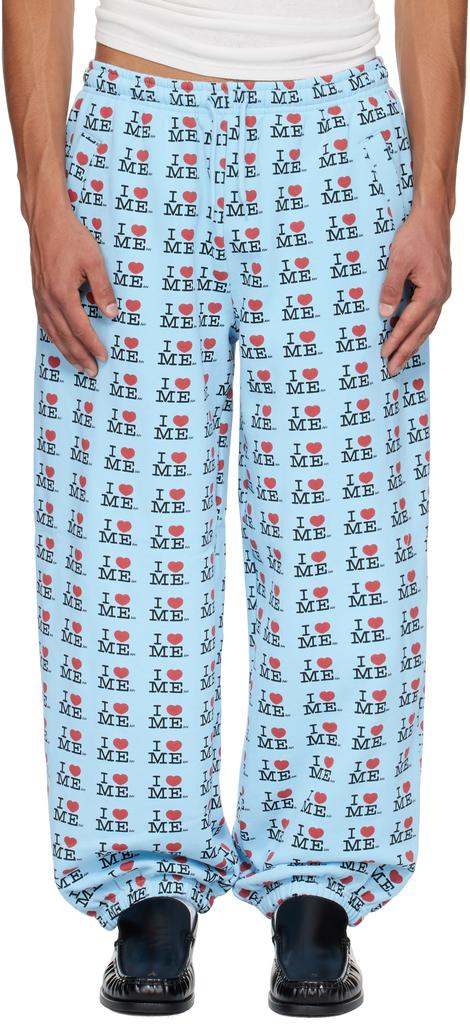 Black 'I Heart Me' Sweatpants – On Sale Now with Up to 20% Off