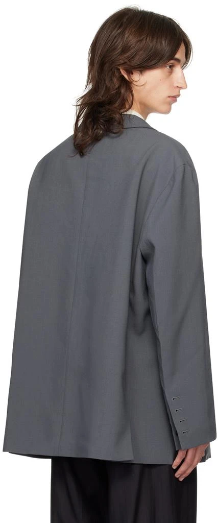 The Frankie Shop Gray Beo Blazer 3