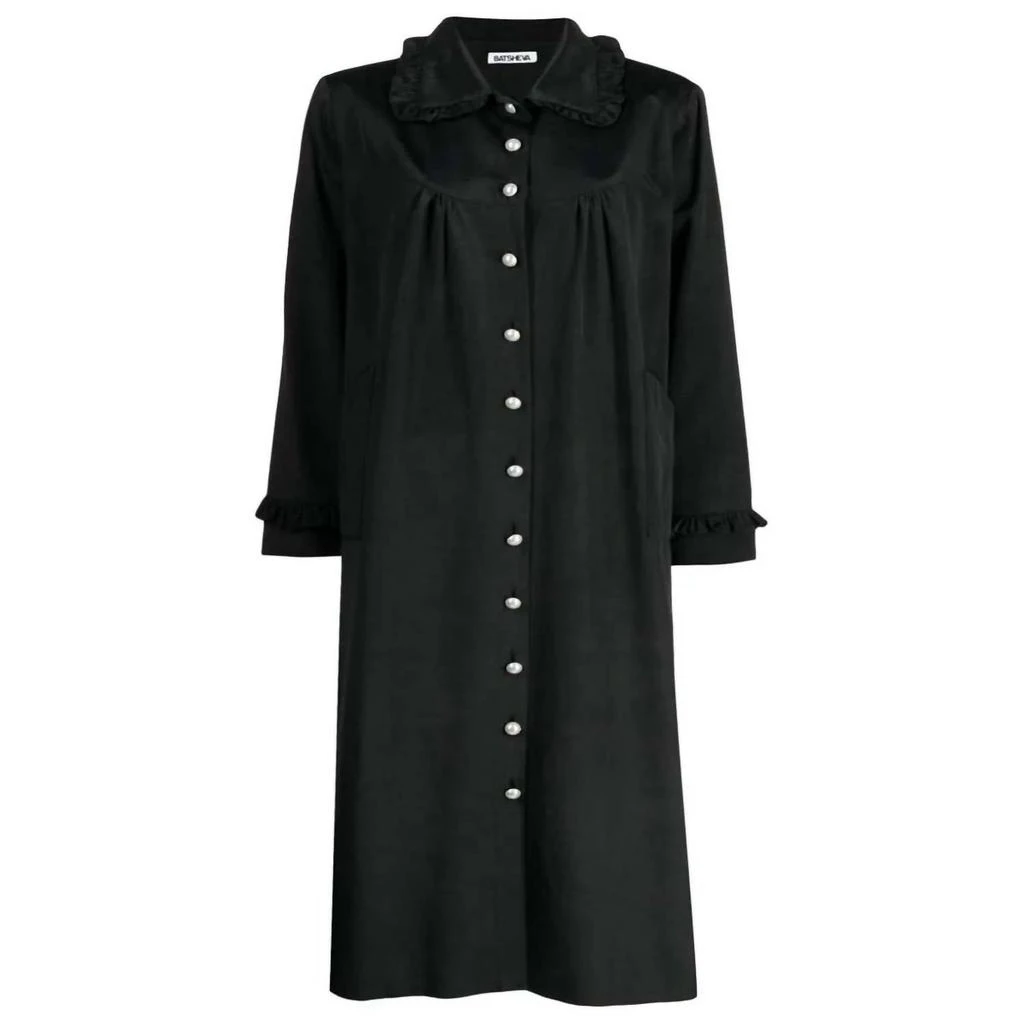 BATSHEVA Batsheva - Ruffle House Coat 4