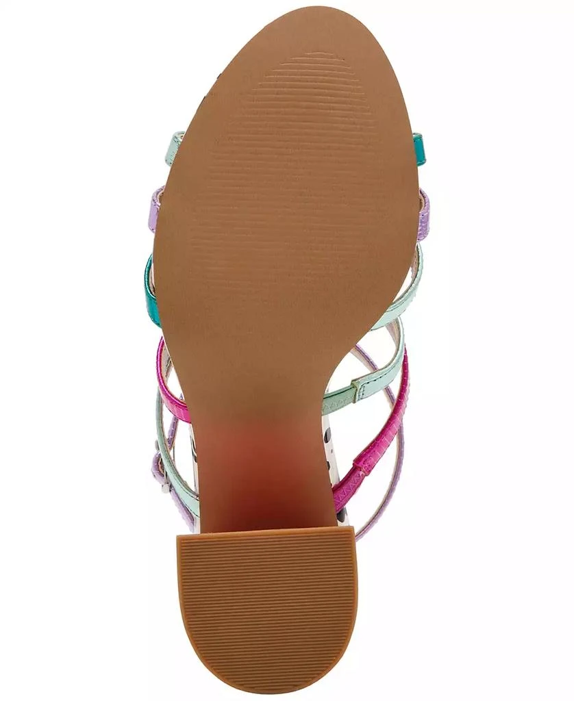 Betsey Johnson Women's Azallia Embellished Strappy Dress Sandals 5