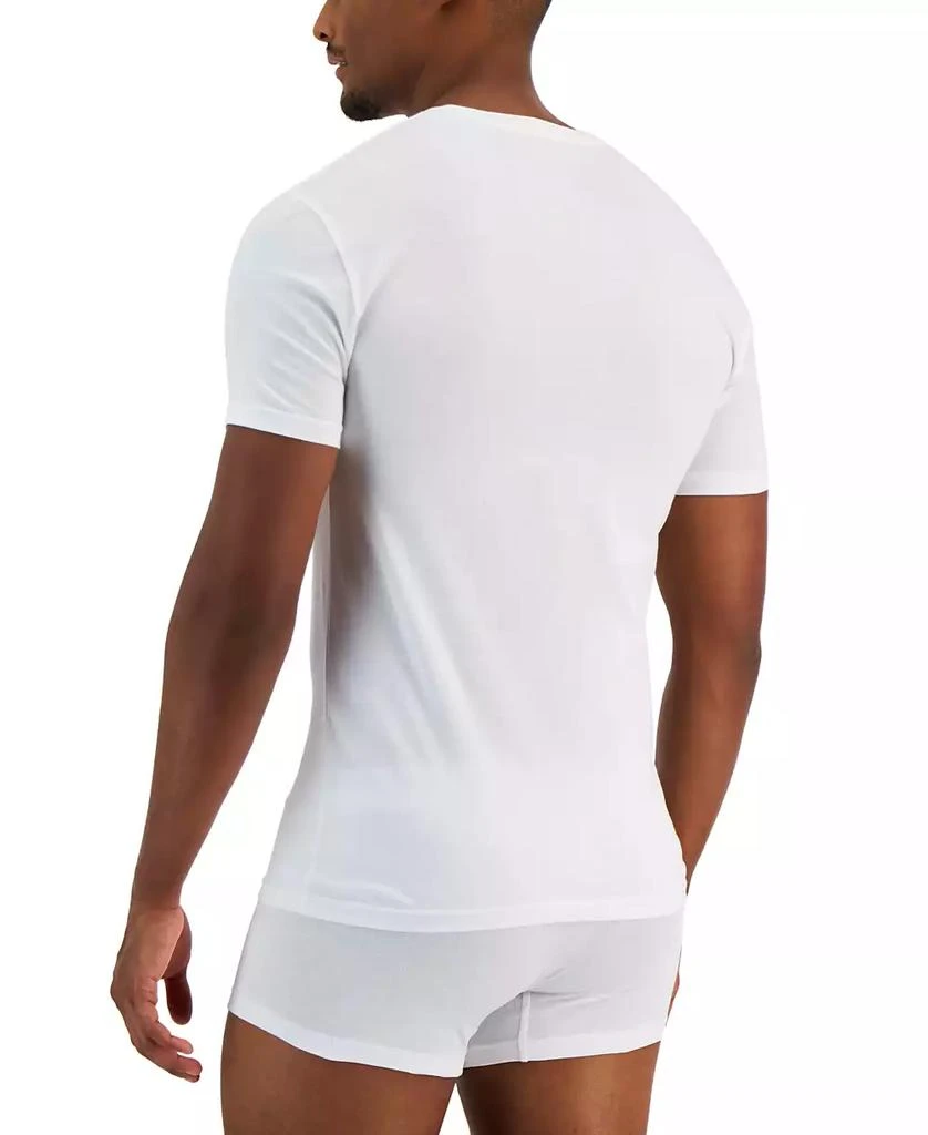 Alfani Men's 4-Pk. Slim-Fit Solid Cotton Undershirts, Created for Macy's 2