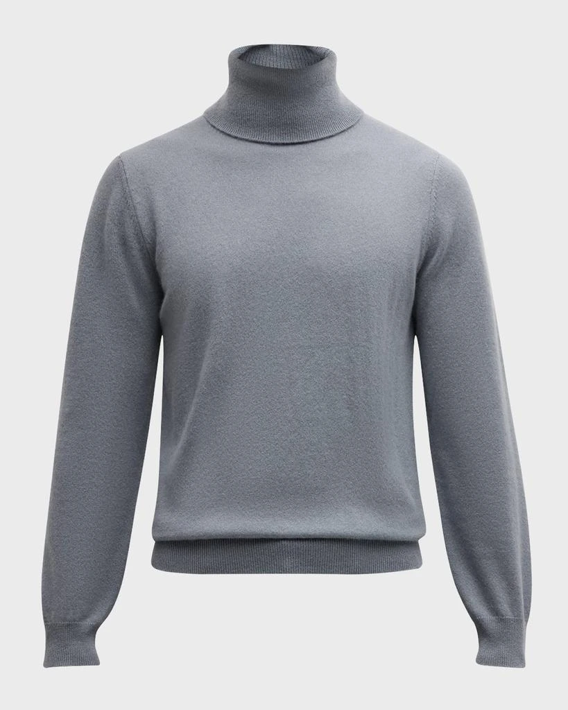 Neiman Marcus Men's Cashmere Turtleneck Sweater 1