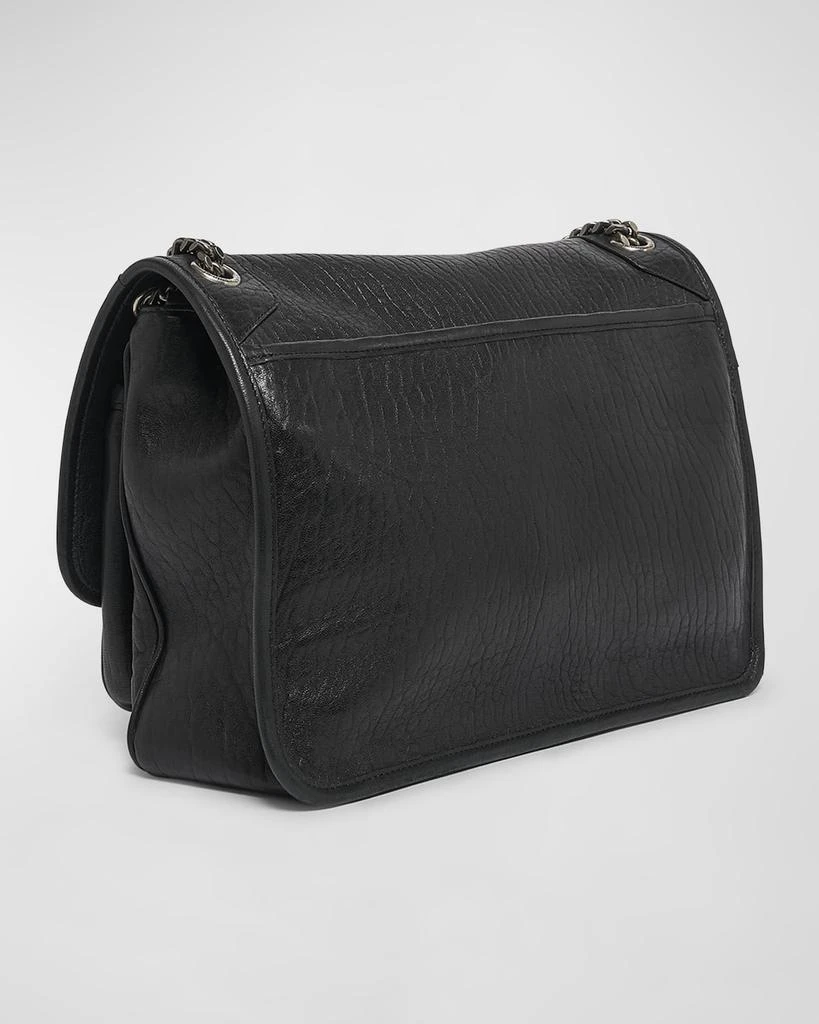 Yves Saint Laurent Niki Large YSL Shoulder Bag in Lambskin Leather 6