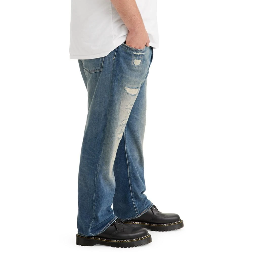 Levi's Men's Big & Tall 501 Original Distressed Jeans 3
