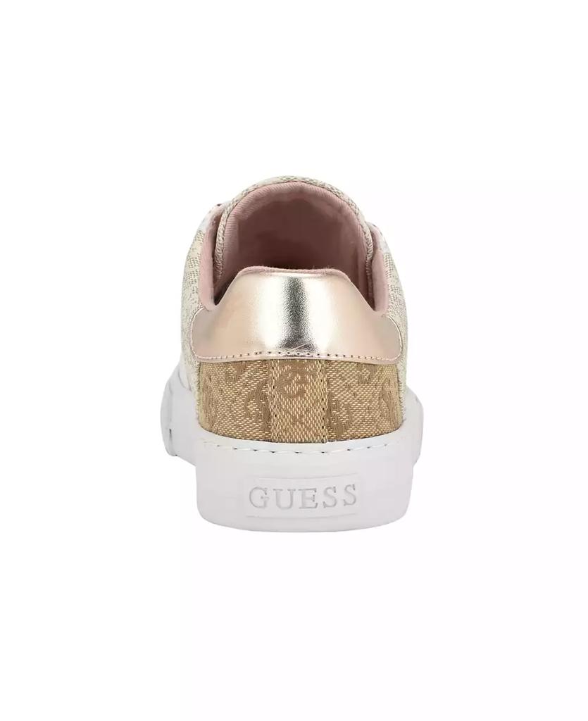 rose gold guess sneakers