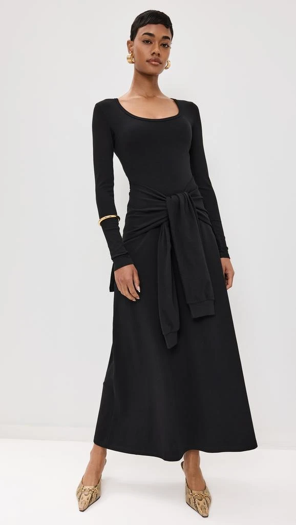 Pixie Market Sleeve Tie Long Sleeve Dress 1