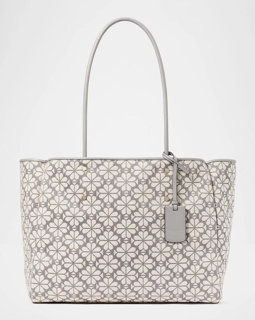 Kate Spade large spade flower jacquard tote bag 1
