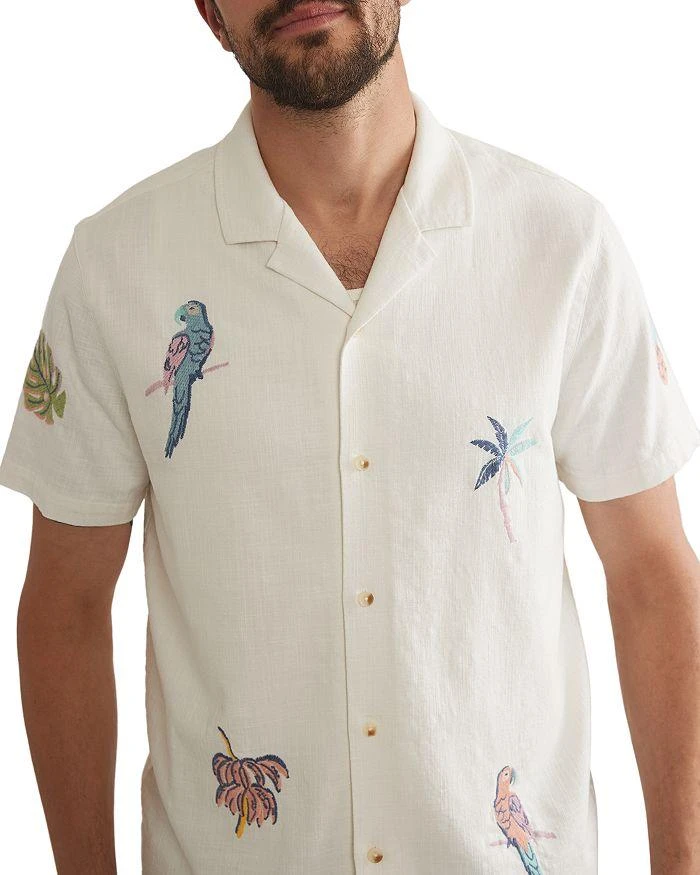 Marine Layer Embroidered Resort Shirt 4