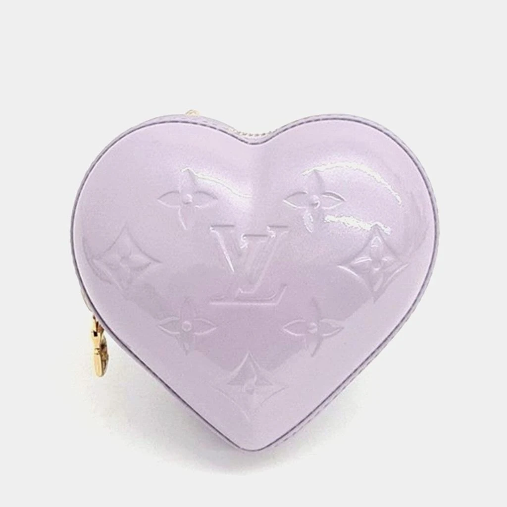 Louis Vuitton Louis Vuitton Lilac Monogram Vernis Leather Keep My Heart Shoulder Bag 1