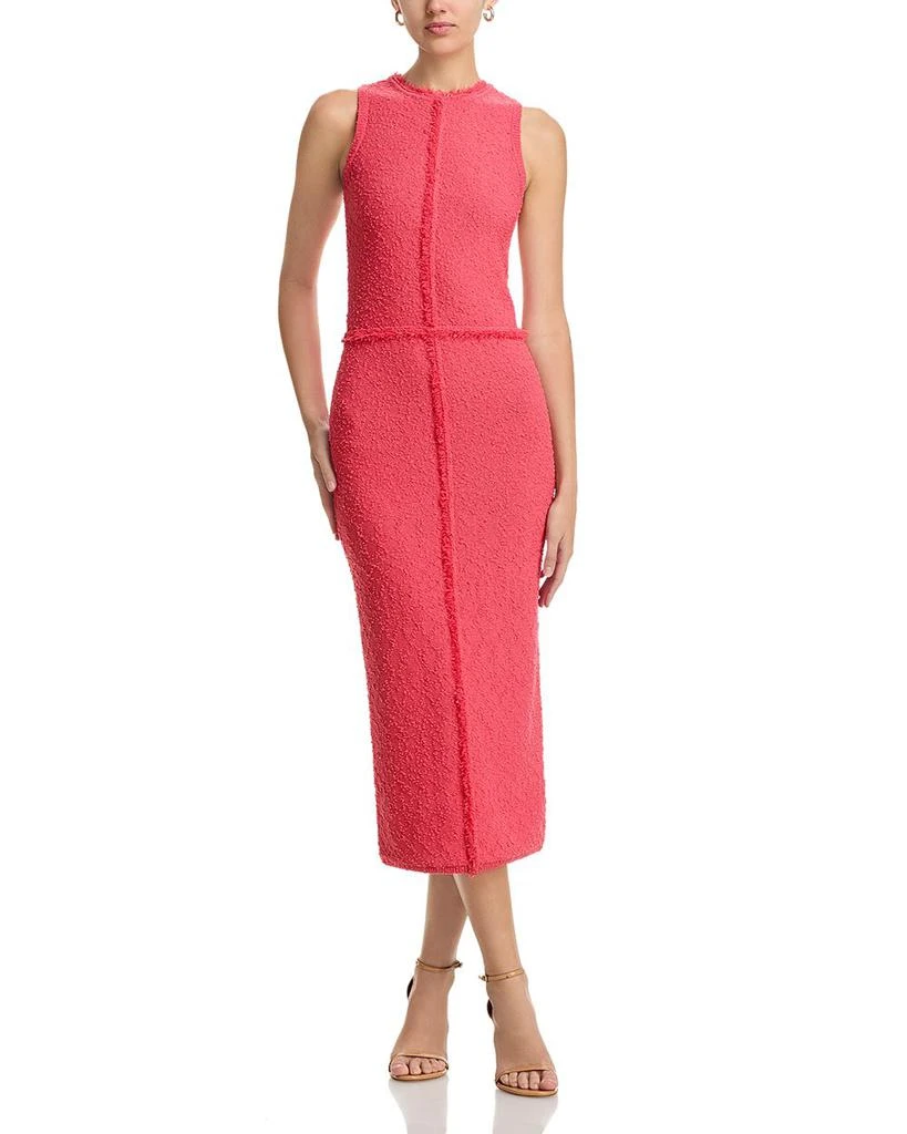 Hugo Boss Fovina Tweed Midi Dress 1