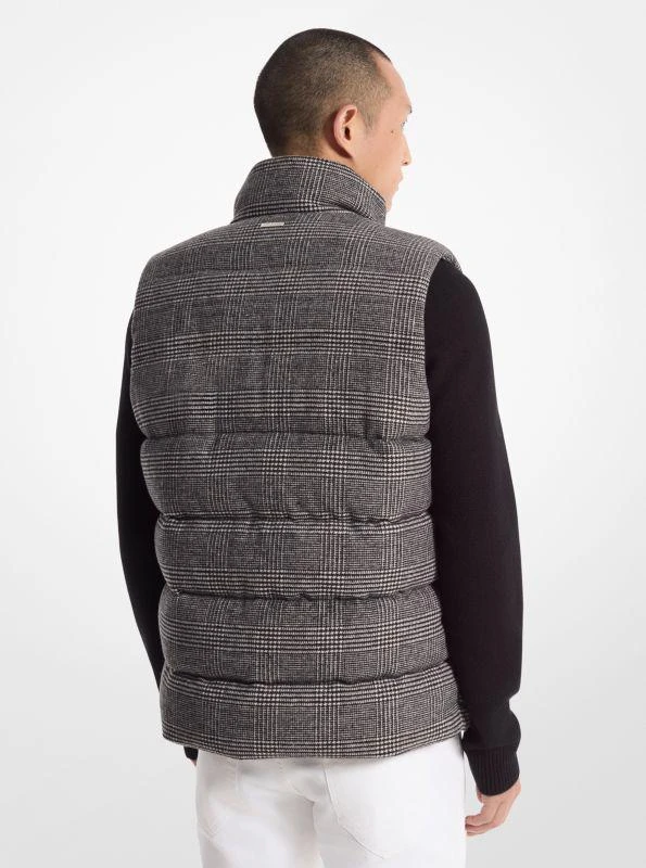 Michael Kors Glen Plaid Quilted Vest 2