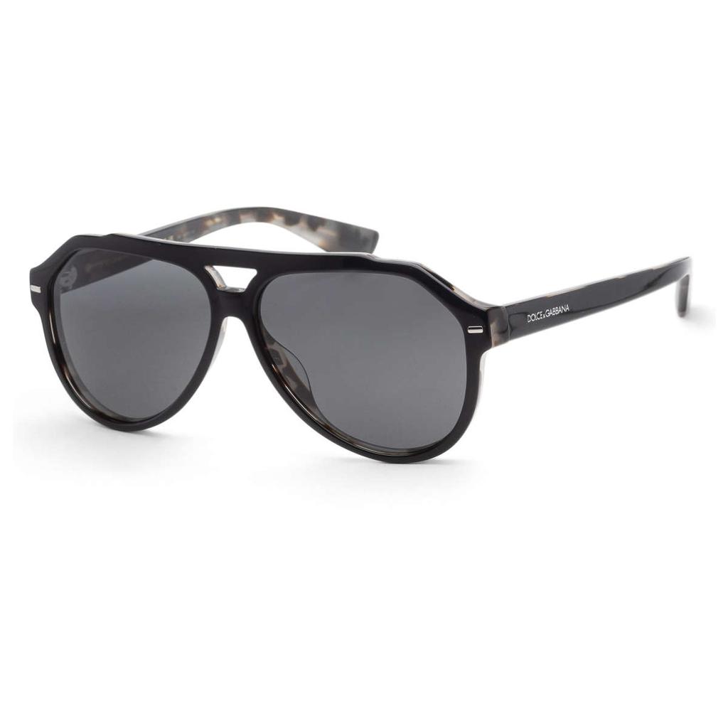Dolce & Gabbana Dolce & Gabbana Men's Black Aviator Sunglasses