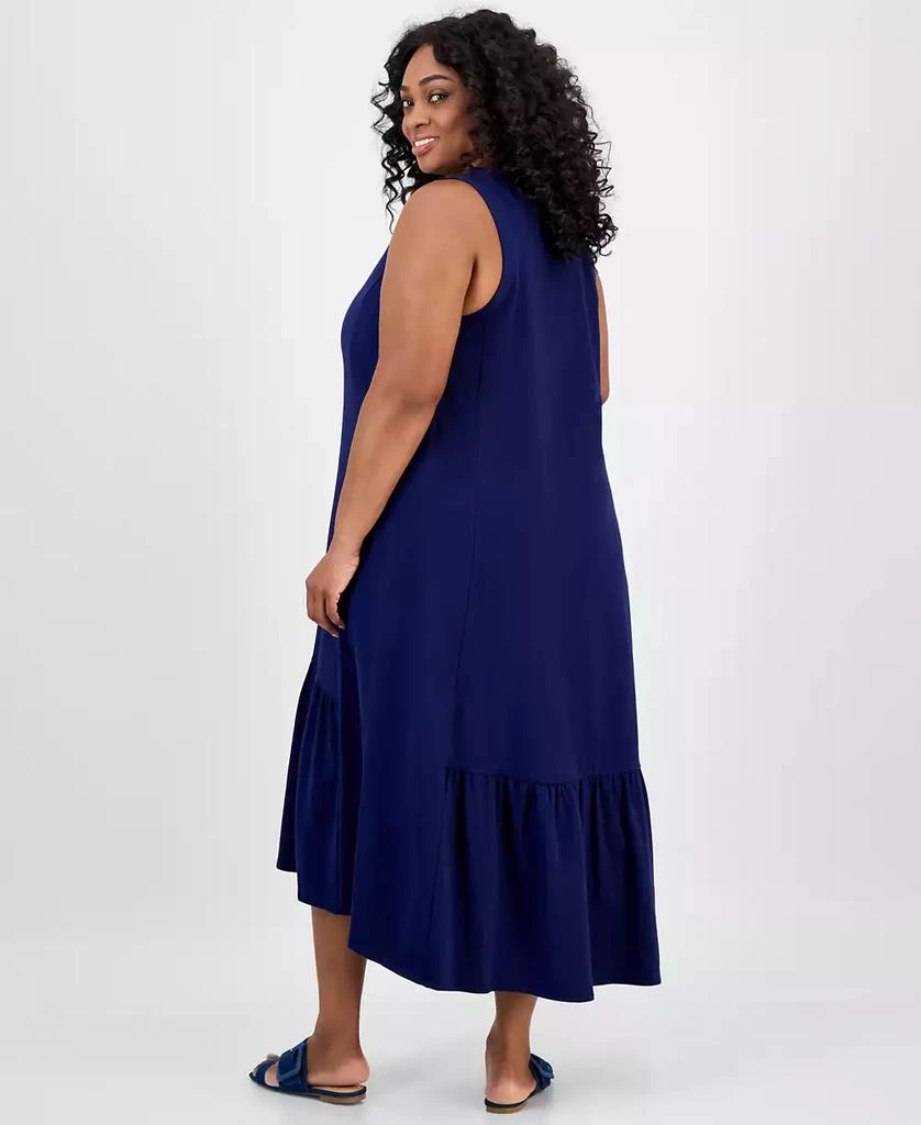 JONES NEW YORK Plus Size Ruffled High-Low Dress 5