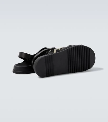 Rick Owens Megalace Mule leather clogs 7