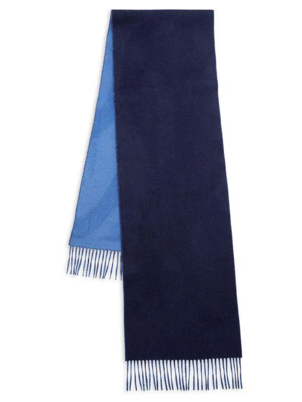 Saks Fifth Avenue Fringed Wool & Cashmere Scarf 2