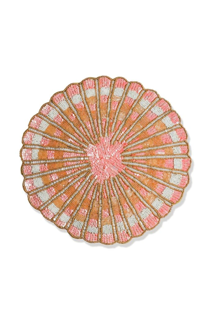 Tiramisu The "Garden Party" Beaded Charger