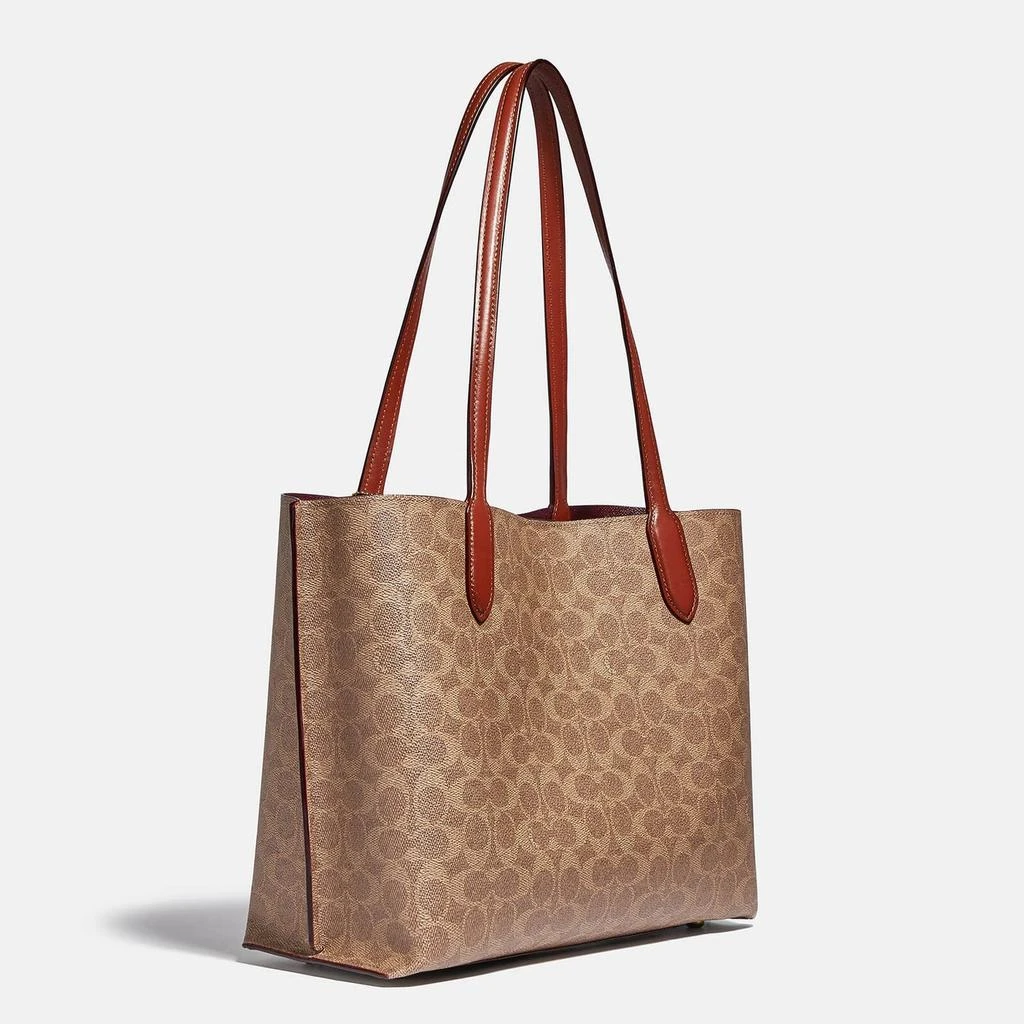Coach Coach Willow Signature Coated-Canvas Tote Bag 3
