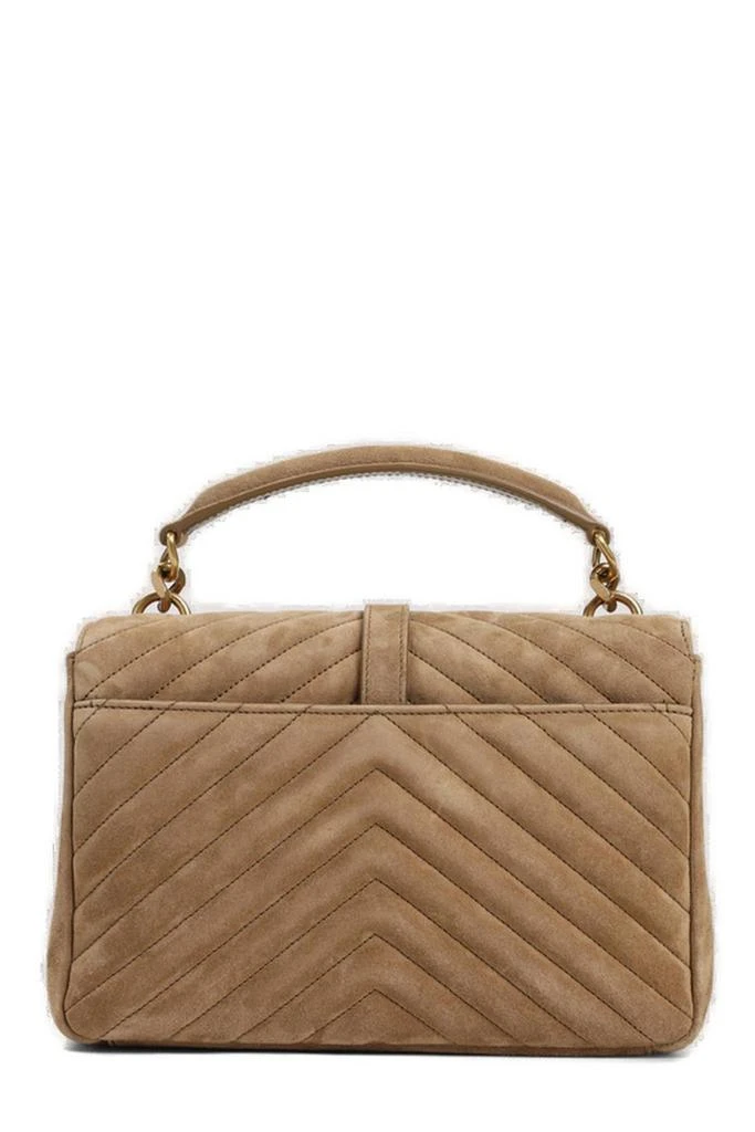 Yves Saint Laurent Saint Laurent College Quilted Medium Tote Bag 2