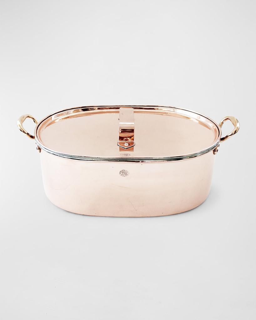 Coppermill Kitchen Antique English Benham & Froud Roasting Pot, C.1850