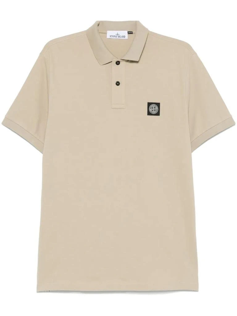 Stone Island STONE ISLAND COMPASS-MOTIF POLO SHIRT 1