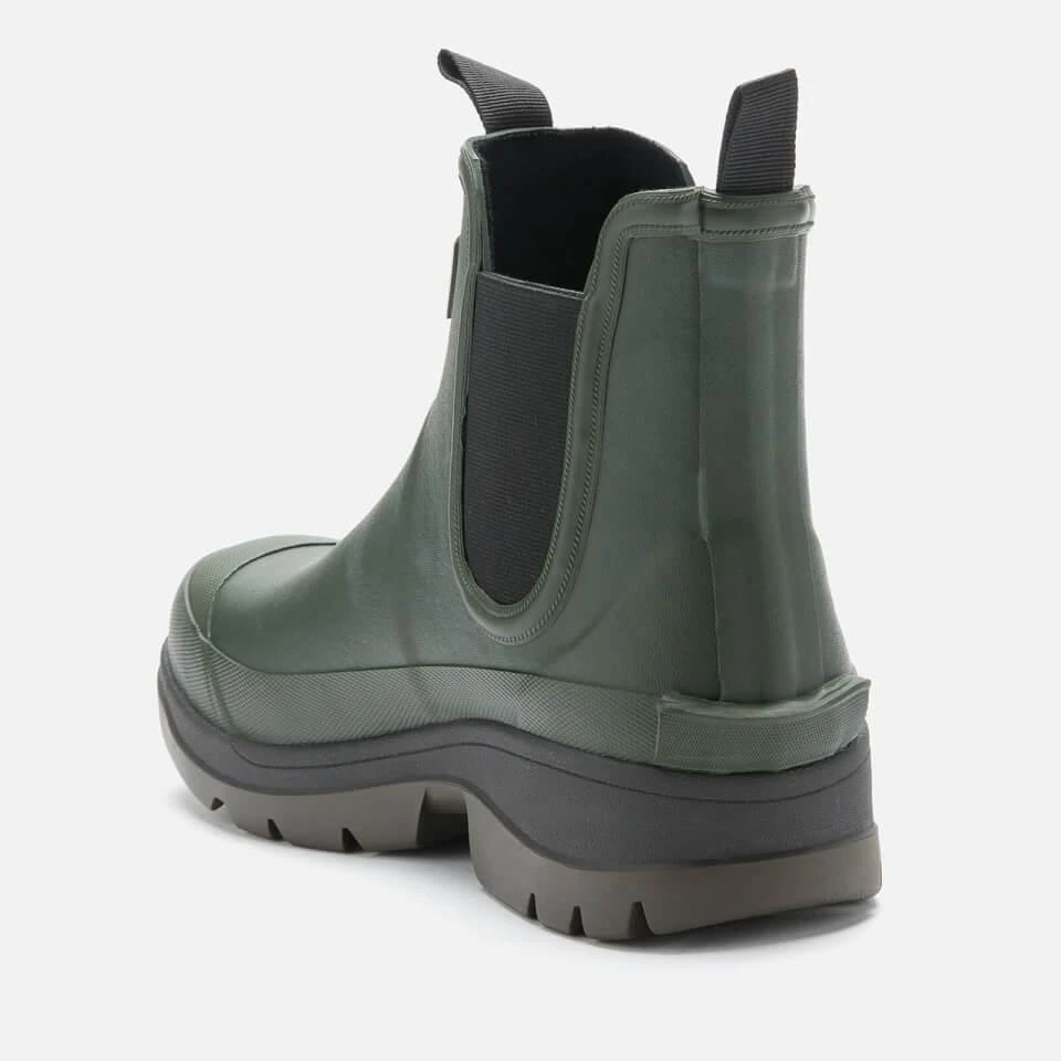 Barbour BARBOUR MEN'S NIMBUS RUBBER CHELSEA BOOTS - OLIVE 3