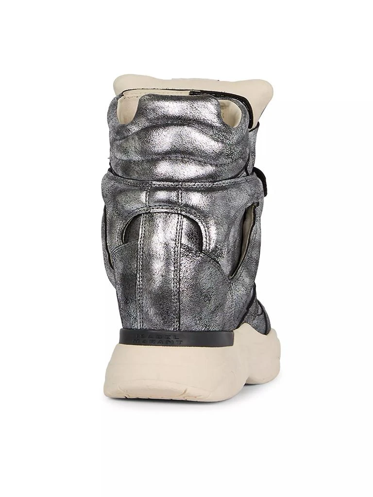 Isabel Marant Festive Balskee High-Top Wedge Sneakers 3