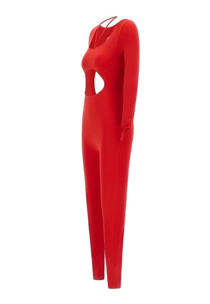 ANDREA ADAMO Andrea Adamo Cutout Long Jumpsuit