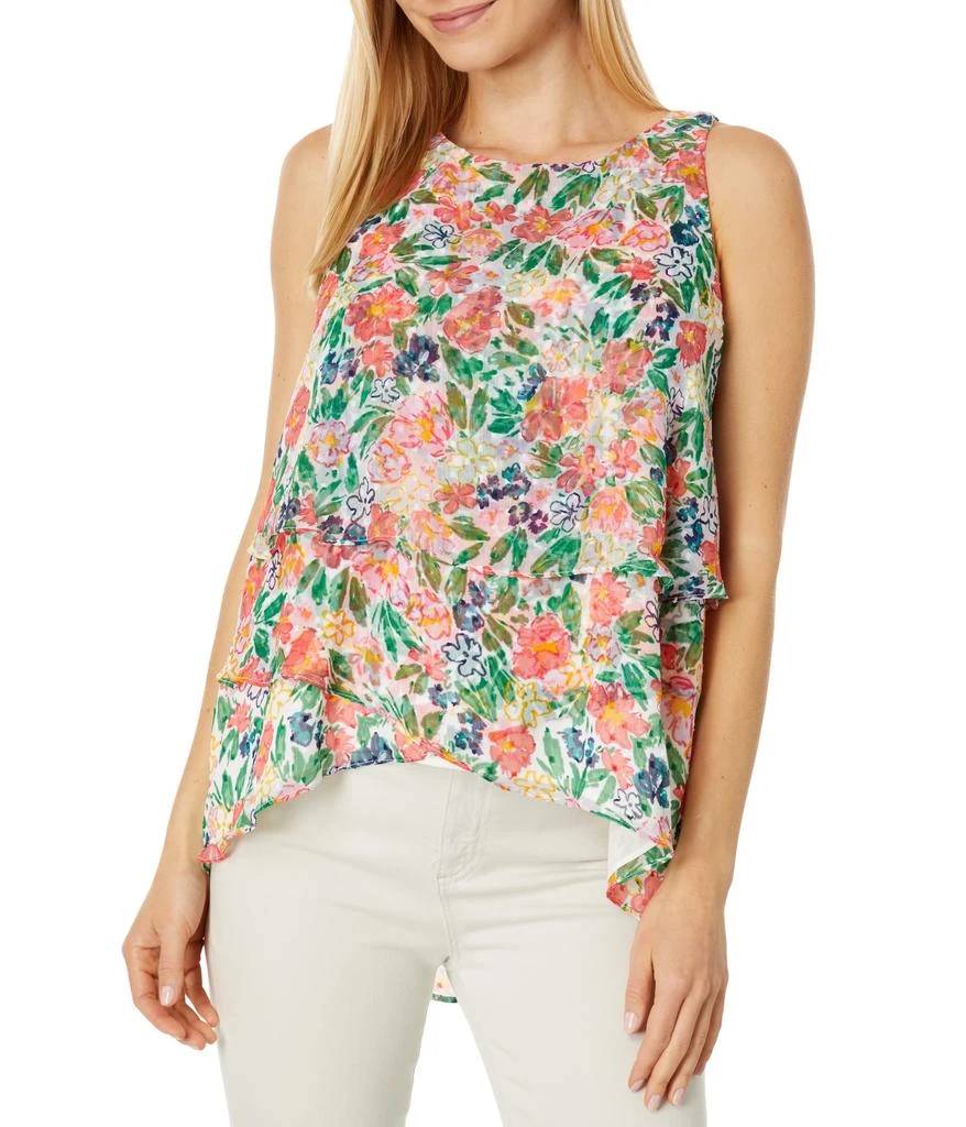 Vince Camuto Sleeveless Layered Blouse 3