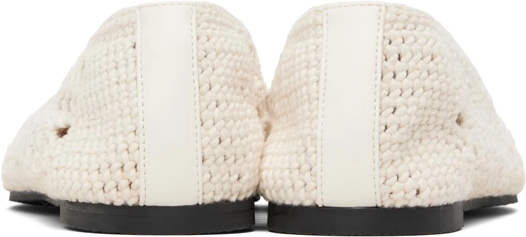 Stella McCartney Off-White Ryder Day Cotton Crochet Loafers 2