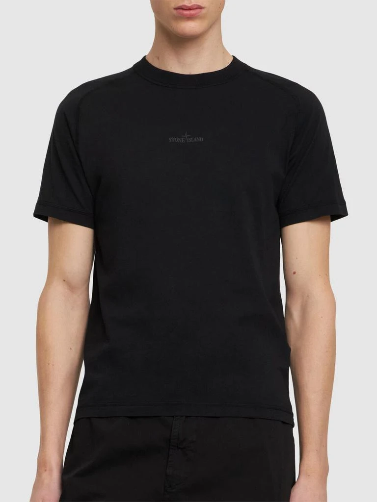 STONE ISLAND Cotton T-shirt 2