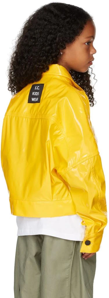 STRATEAS CARLUCCI SSENSE Exclusive Kids Yellow Mini Macro Jacket 3
