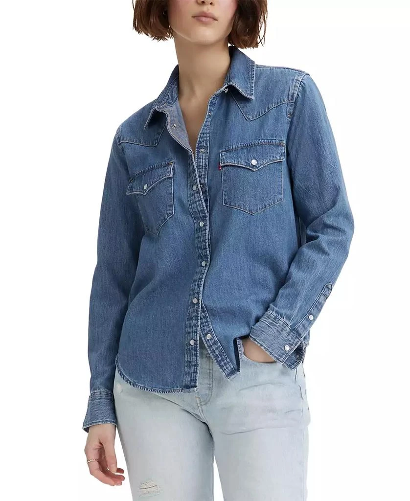 Levi's Women's The Ultimate Western Cotton Denim Shirt 1