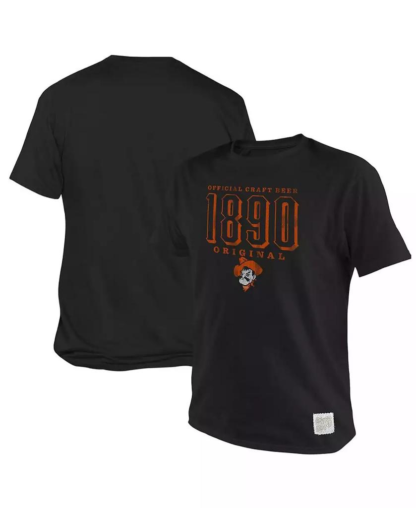 The Original Retro Brand Men's Black Oklahoma State Cowboys 1890 Original Logo T-shirt