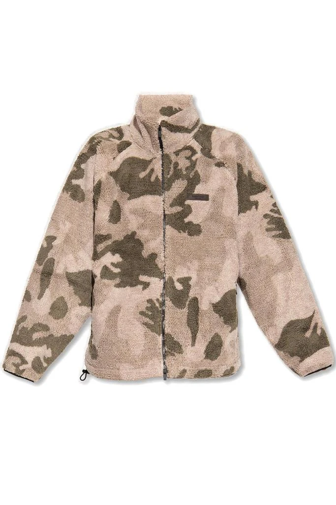 Fear Of God Essentials Fear Of God Essentials Camouflage Printed Fleece Hoodie 1