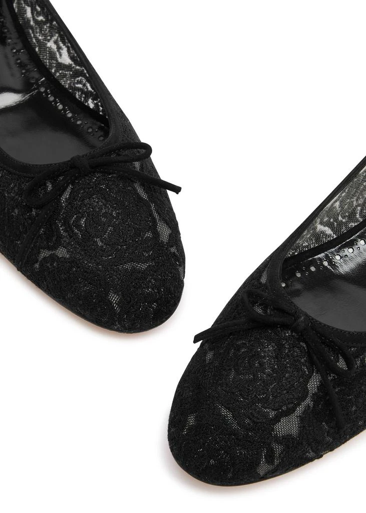 Manolo Blahnik Verizzo lace ballet flats 3