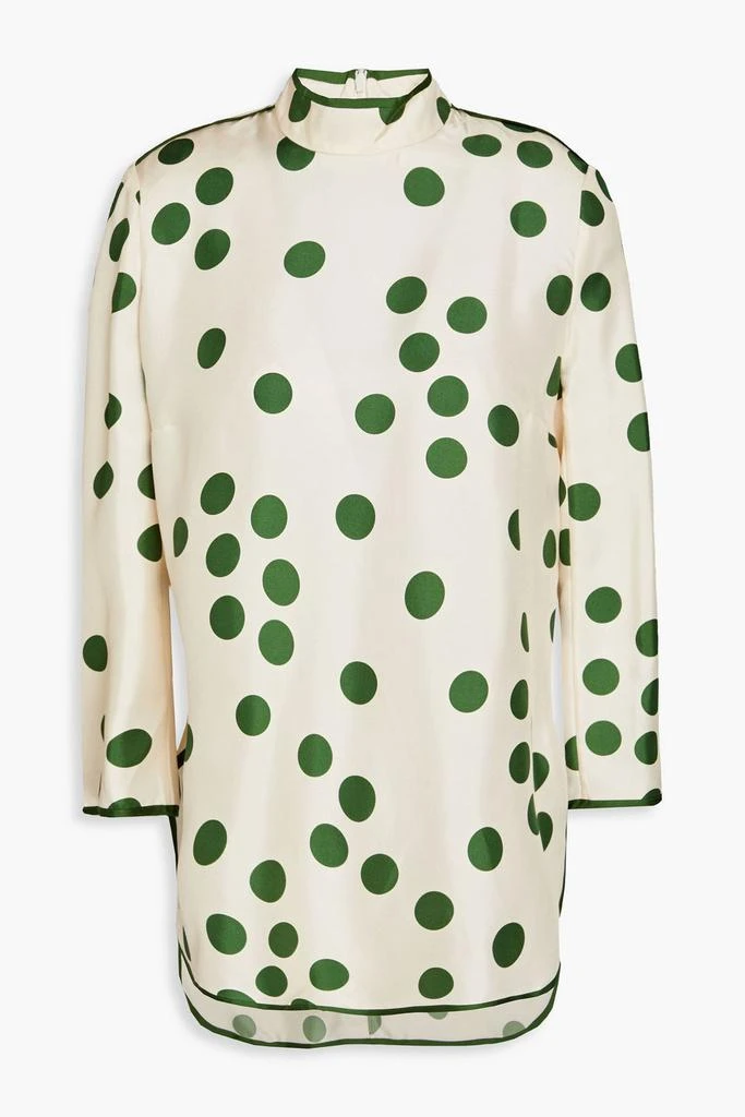 ZIMMERMANN Polka-dot silk-twill blouse 1