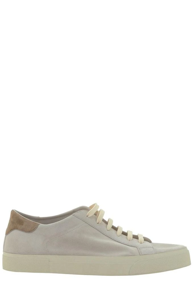 Brunello Cucinelli Brunello Cucinelli Logo Embossed Lace-Up Sneakers 1