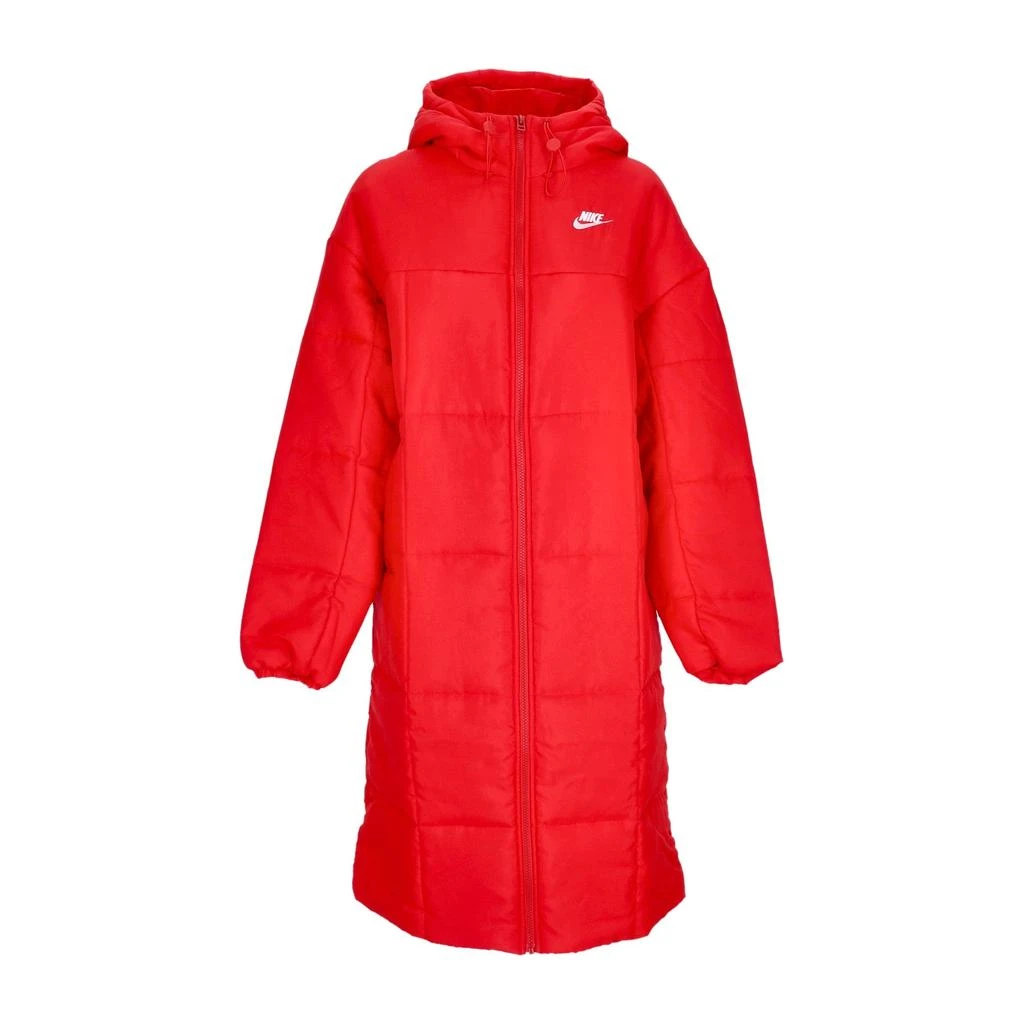 NIKE Women's Long Down Jacket W Thermic Classic Parka University Red/white 1