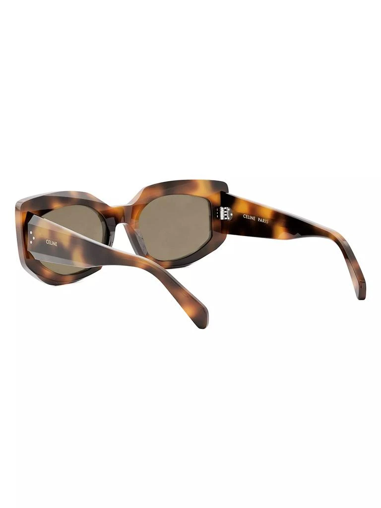Celine Bold Three Dots 54MM Butterfly Sunglasses 4