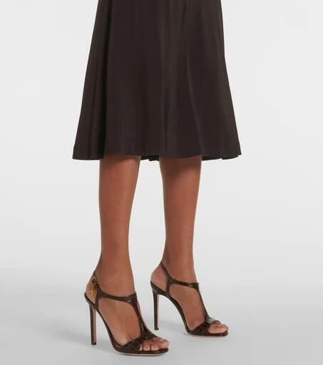 Salvatore Ferragamo Off-shoulder midi dress 5