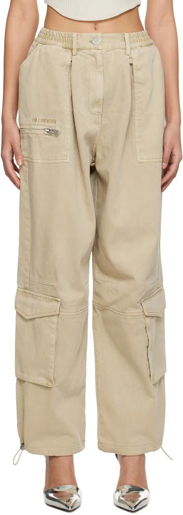 Tan Boxy Cargo Trousers – On Sale Now with Up to 60% Off 