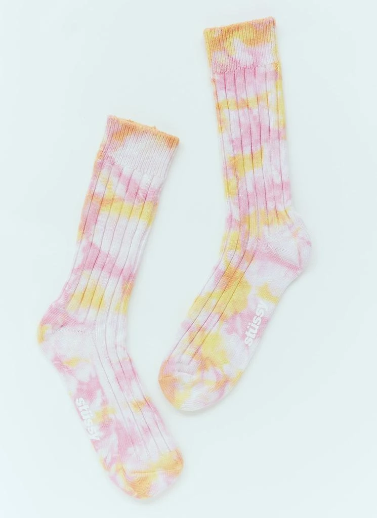 Stüssy Multi-Dyed Ribbed Socks 1