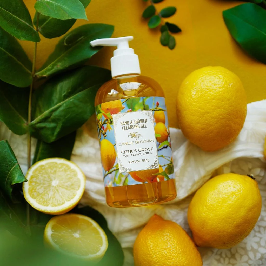 Camille Beckman Hand & Shower Cleansing Gel 13oz Citrus Grove 4