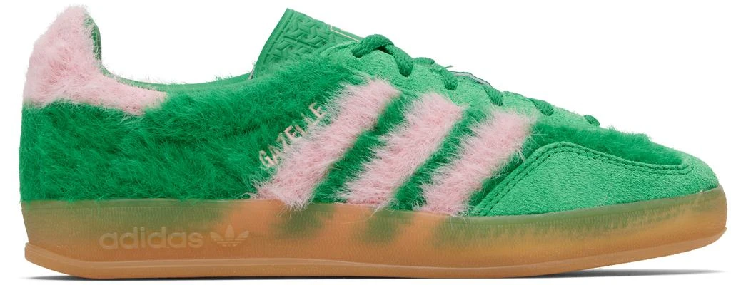 adidas gazelle silver green womens adidas Originals Gazelle Indoor main image 0