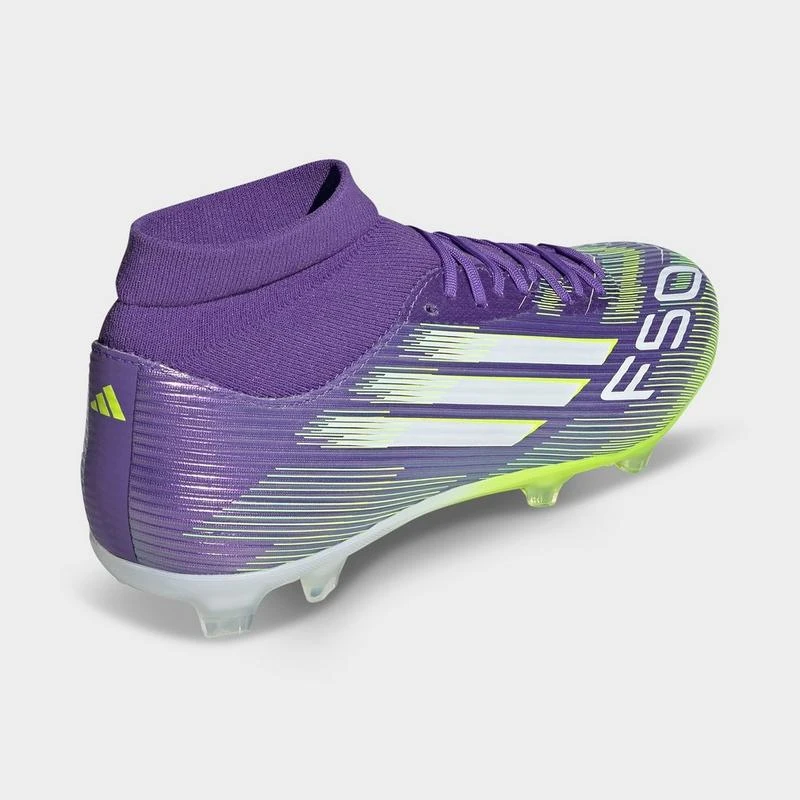Adidas Men's adidas F50 League Mid Firm/Multi-Ground Soccer Cleats 4