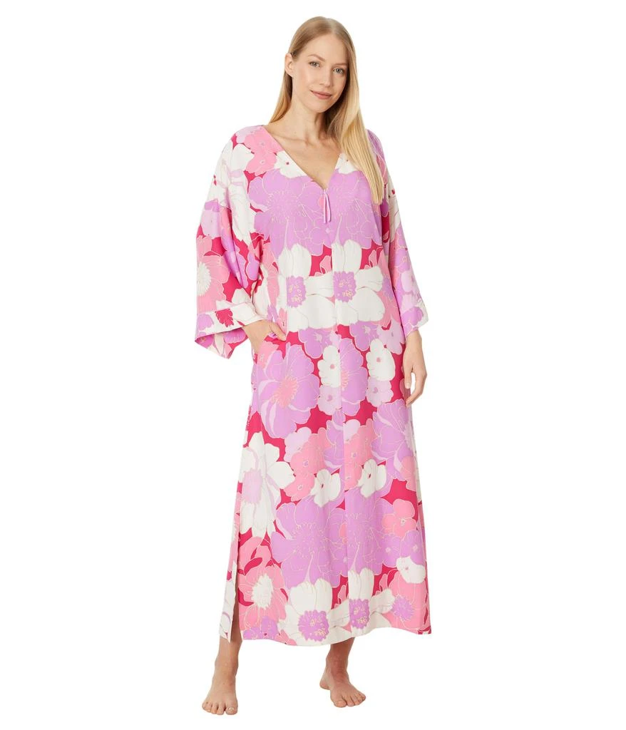 Natori Croisette 52" Zip Caftan 1